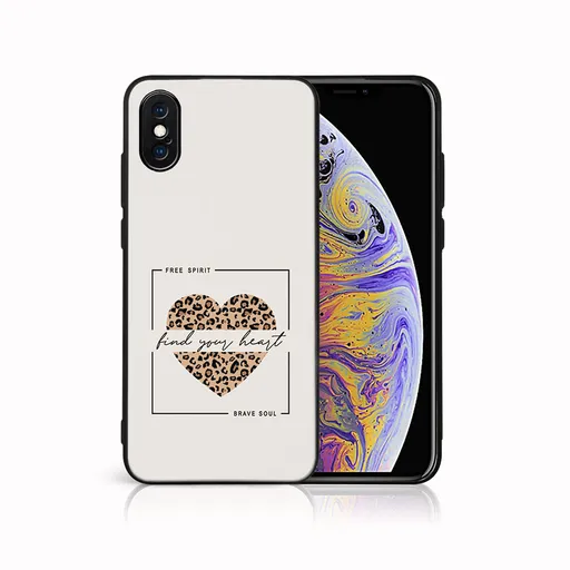 MY ART Ochranný kryt pre Apple iPhone X / XS WILD HEART (241)