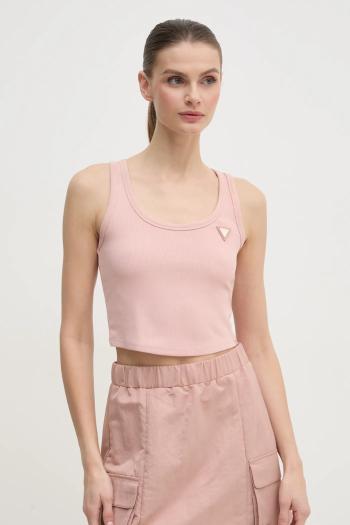 Top Guess COLETTE dámsky, ružová farba, V5RP07 K8RT2