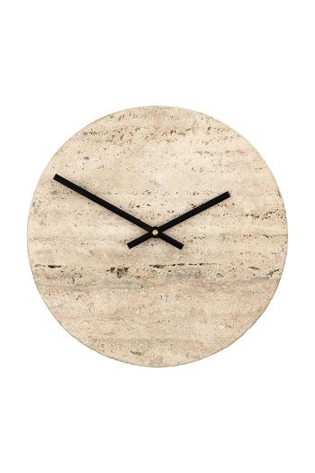 Nástenné hodiny House Doctor HDLoko 25 cm béžová farba