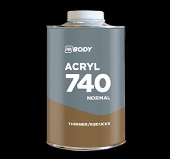 HB BODY 740 - Akrylátové riedidlo normal 1 L