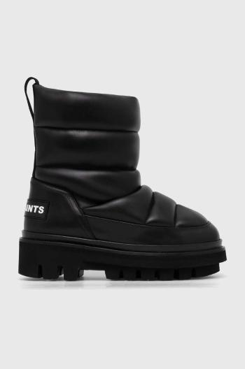Kožené snehule AllSaints Alba Alpine čierna farba, WF598Z