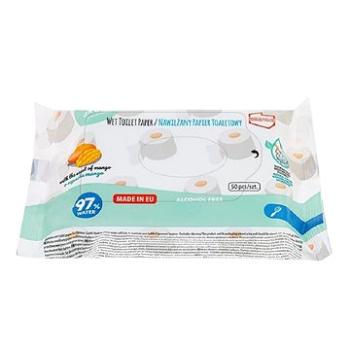 AKUKU detský vlhčený toaletný papier (50 ks) (5907644000302)