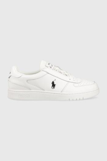 Tenisky Polo Ralph Lauren POLO CRT PP biela farba, 809885817002