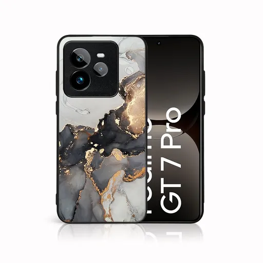 MY ART Ochranný kryt pre Realme GT 7 Pro 5G GREY MARBLE (140)