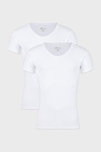 2 PACK Neviditeľné tričko pod košeľu MEN-A s potítkami