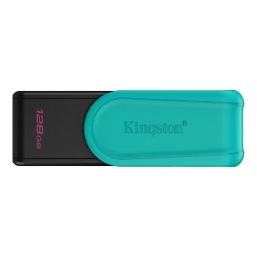 Kingston Flash Disk 128GB USB3.2 Gen 1 DataTraveler Exodia S (Black + Turquoise)