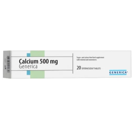 Generica Calcium 500 effervescent forte eff. 20 tabliet