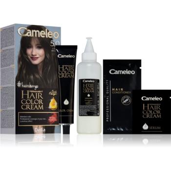 Delia Cosmetics Cameleo Omega permanentná farba na vlasy odtieň 5.0 Light Brown