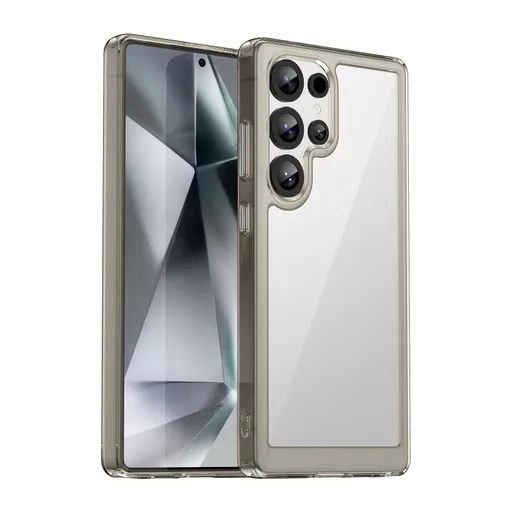 CRYSTAL Ochranný kryt pre Samsung Galaxy S25 Ultra 5G šedý