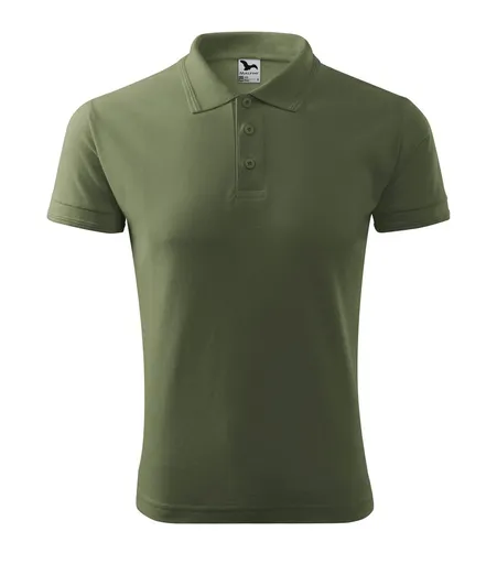 MALFINI Pánska polokošeľa Pique Polo - Khaki | 2XL