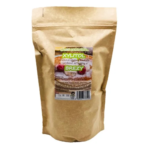 NAJTELO Brezový cukor xylitol práškový 500 g