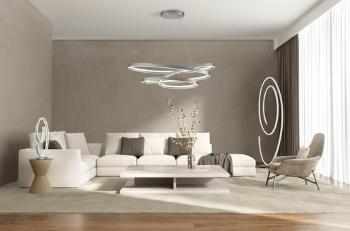 LED stojaca lampa Cinque Ciola nikel 477210107