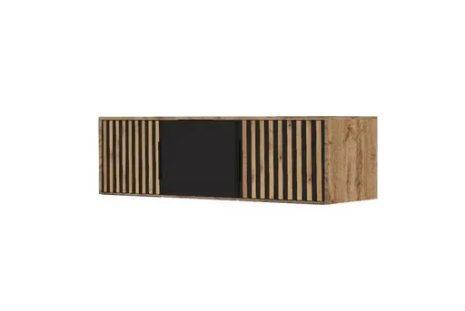 ArtStol Nadstavec ku skrini BALI LUX D3 | dub wotan/čierna