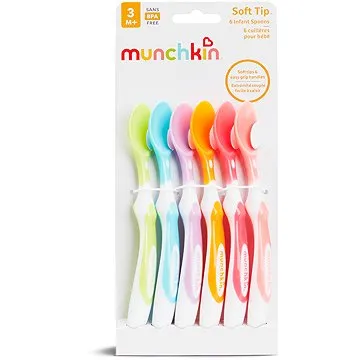 Munchkin – Mäkké jedálenské lyžičky 6 ks (5019090110037)
