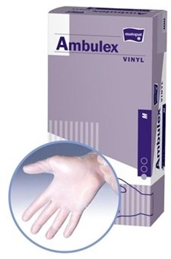AMBULEX rukavice vinylové veľ. M nesterilné nepúdrované 100 ks