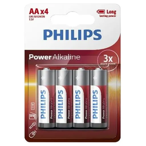 PHILIPS LR6P4B/10 tužková batéria 4 kusy
