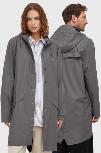 Nepremokavá bunda Rains 12020 Jackets šedá farba, prechodná