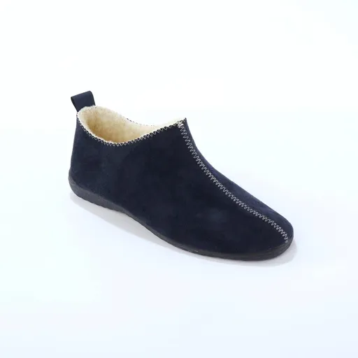 Vysoké papuče z imitácie semišu