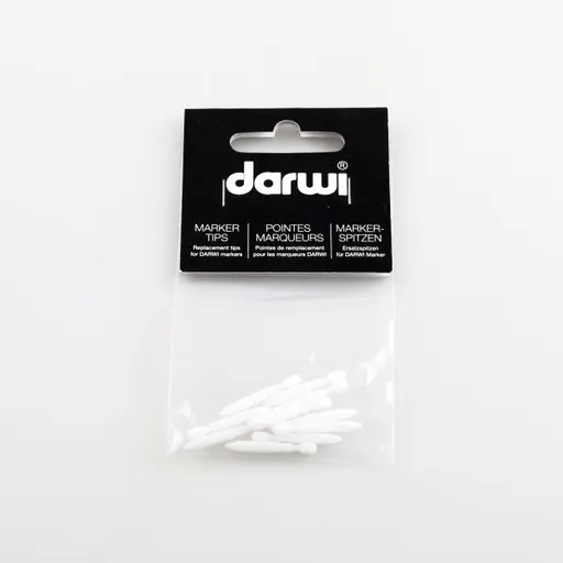 DARWI ACRYL OPAK - Náhradný hrot do hrubej akrylovej fixy 10 ks 6ml/3mm