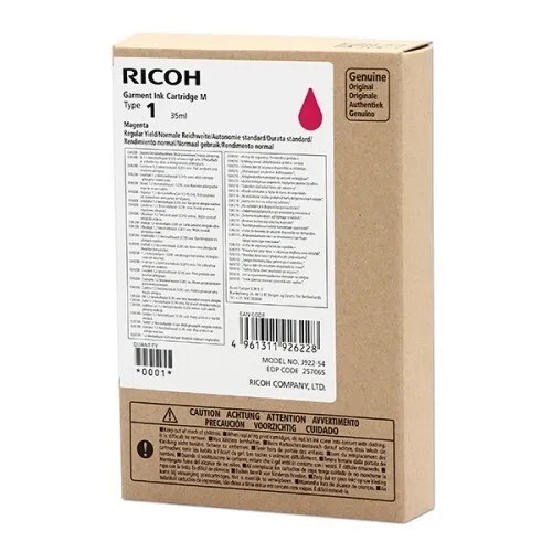 Ricoh 100 257065 purpurová (magenta) originálna cartridge