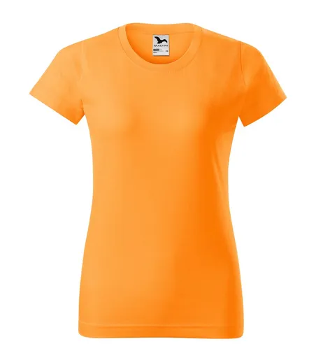 MALFINI Dámske tričko Basic - Mandarínkovo oranžová | 2XL