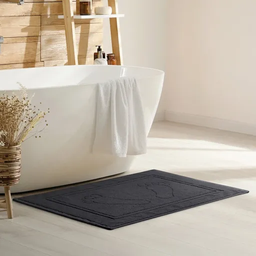 ArtFir Kúpeľňová predložka SAMMY | čierna 50 x 70 cm