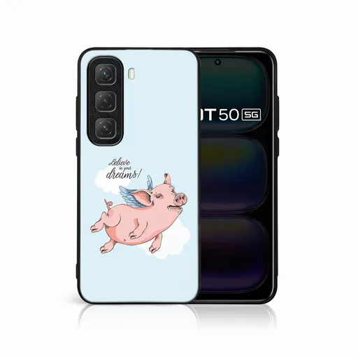 MY ART Ochranný kryt pre Infinix Hot 50 PIG (186)