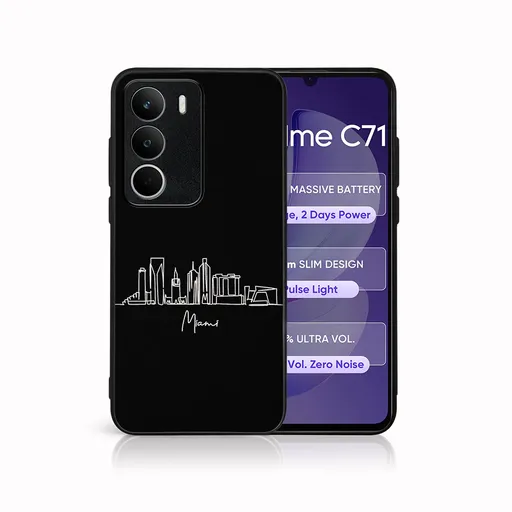 MY ART Ochranný kryt pre Realme C71 MIAMI (211)