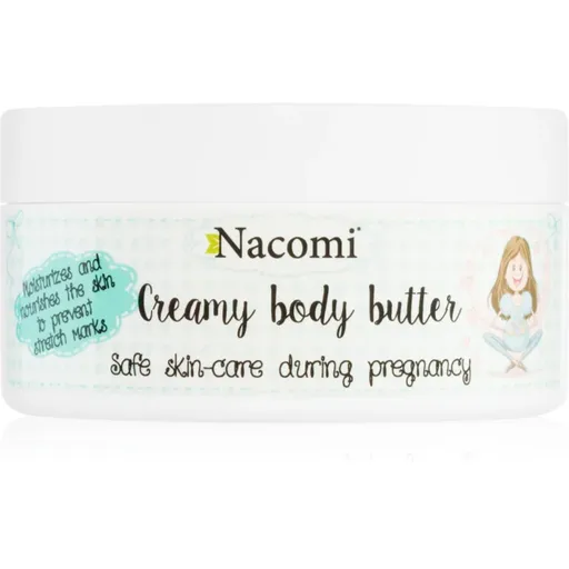 Nacomi PREGNANCY FRIENDLY SKIN CARE krémové telové maslo 100 g