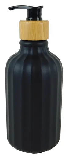 MAKRO - Dávkovač tekutého mydla 21cm, čierny, umelá hmota