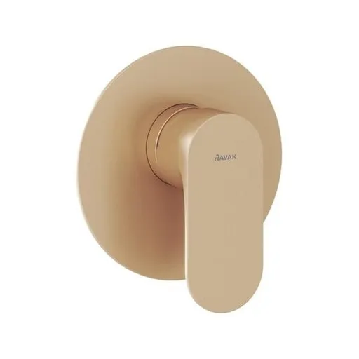 Ravak Eleganta sprchová batéria vrátane podomietkového telesa ružové zlato kefované X070373