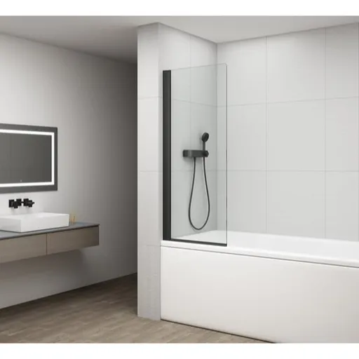 Polysan Rota vaňová zástena 150x65 cm čierna FB650