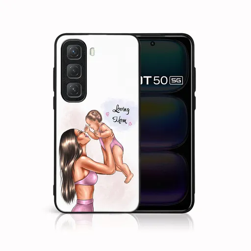 MY ART Ochranný kryt pre Infinix Hot 50 LOVING MOM (115)