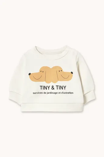 Bavlnená mikina pre bábätká Tinycottons TINY & TINY BABY SWEATSHIRT