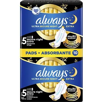 ALWAYS Ultra Extra Night 10 ks (8006540093849)