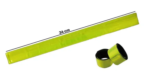 LAKSAM reflexný pásik HV žltá 34 cm