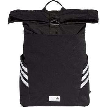 Adidas CLASSIC ROLL-TOP BACKPACK Black, White (4064055053813)