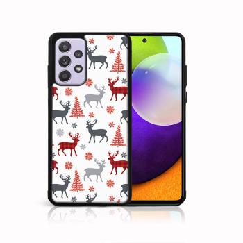 MY ART Kryt s vianočným dizajnom  Samsung Galaxy A52 / A52s / A52 5G DEER (068)