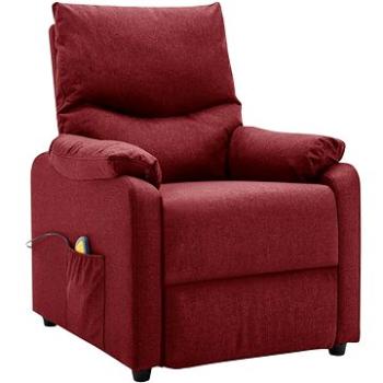 Shumee polohovacie vínové textil, 342462