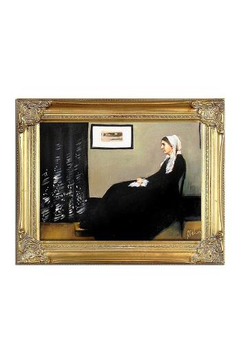 Olejomaľba v ráme James McNeill Whistler, Matka Whistlera 40 x 50 cm