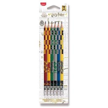 MAPED Harry Potter HB s gumou – balenie 6 ks (3154148517016)