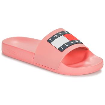 Tommy Jeans  TOMMY JEANS FLAG POOL SLIDE ESS  športové šľapky Ružová