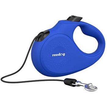 Reedog Senza Basic samonavíjacie vodítko M 20 kg / 5 m lanko / modré (8596067304974)