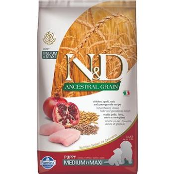 N&D low grain DOG Puppy M/L Chicken & Pomegranate 2,5 kg (8010276036179)