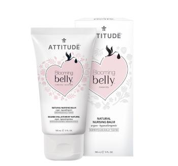 ATTITUDE Prírodný krém na bradavky Blooming Belly s arganom 150 ml