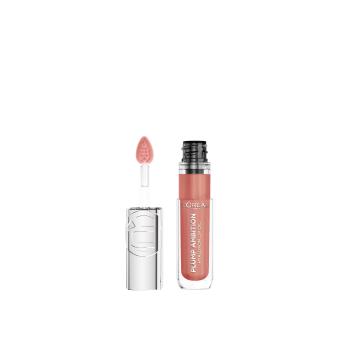 L'Oréal Paris Hydratačný lesk na pery Plump Ambition (Hyaluron Lip Oil) 5 ml 650 Nude Macaron