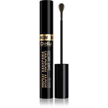 Delia Cosmetics Brow Mascara Shape Master riasenka na obočie odtieň 01 Light Brown 11 ml