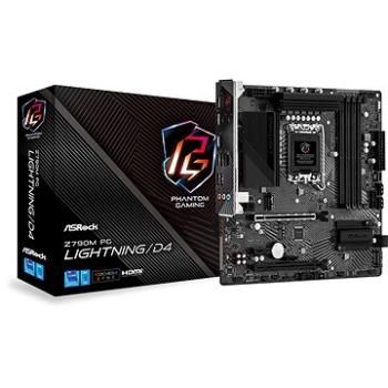 ASROCK Z790M PG Lightning / D4 (90-MXBJW0-A0UAYZ)