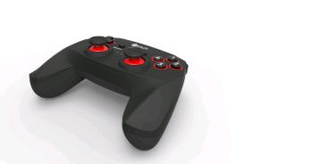 Gamepad C-TECH Khort pro PC/PS3/Android, 2x analog, X-input, vibrační, bezdrátový, USB