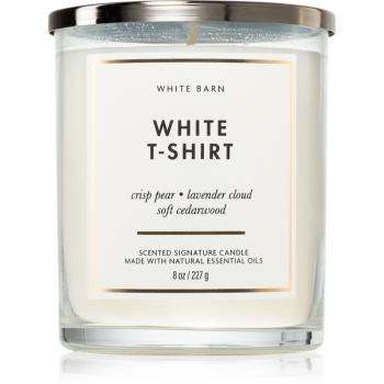 Bath & Body Works White T-Shirt vonná sviečka 227 g